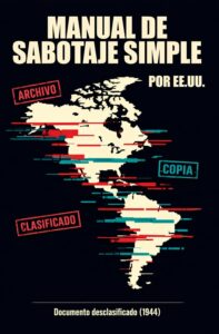 manual de sabotaje de los estados unidos para intervenir en otros paises